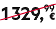 1 329,99￼