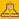 A yellow triangle with a black line going through it. AI generated content
