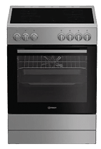 A stainless steel oven with a glass door. AI generated content