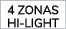 4 ZONAS HI LIGHT
