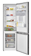 A refrigerator with a variety of food items inside. AI generated content