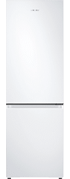 A white refrigerator is shown in a kitchen setting. AI generated content