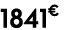 1841 € 96