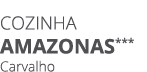 Cozinha amazonas*** Carvalho