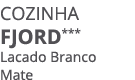 Cozinha FJORD*** Lacado Branco Mate 