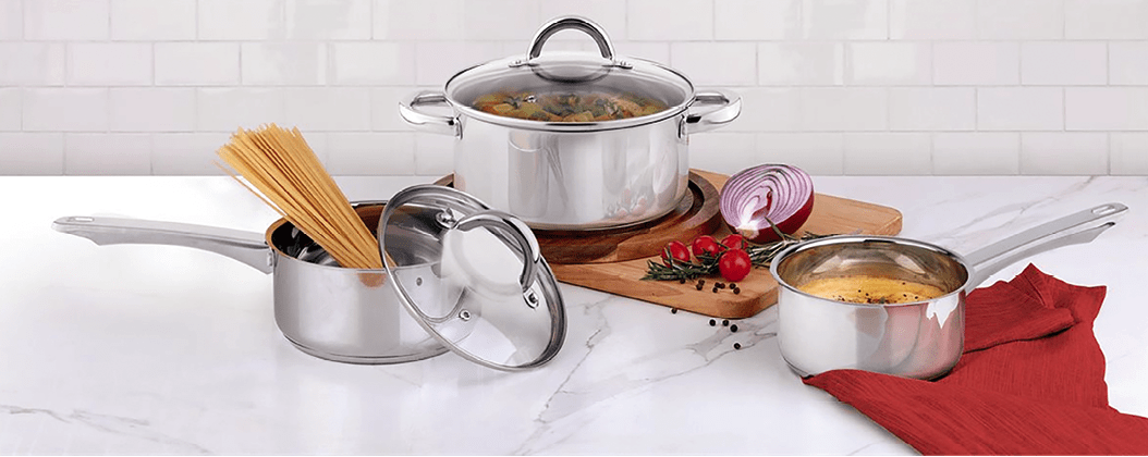 A table with a pot, a spoon, and a bowl of food on it. AI generated content