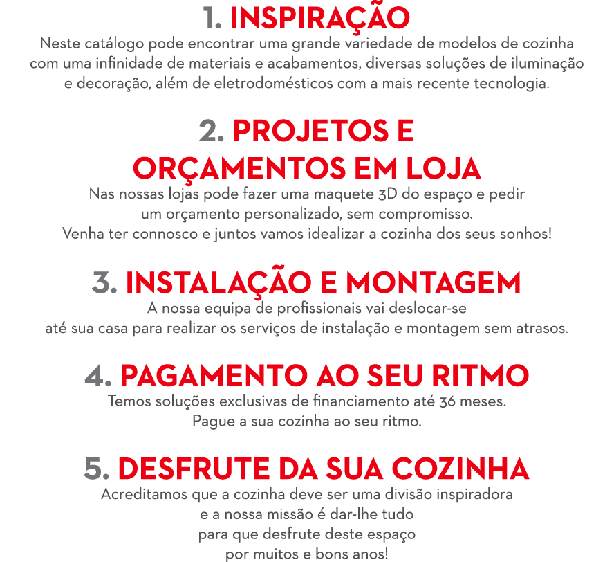 1. Inspira o Neste cat logo pode encontrar uma grande variedade de modelos de cozinha com uma infinidade de materiai...