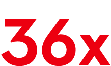 36x