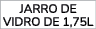 JARRO de vidro DE 1,75L