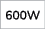600W