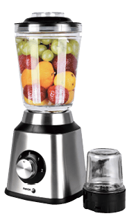 A blender with a fish in it. AI generated content