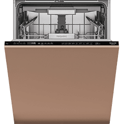 A dishwasher with a silver top and a black bottom. AI generated content