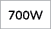 700w