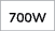 700w 