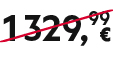 1 329,99￼