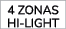 4 ZONAS HI LIGHT