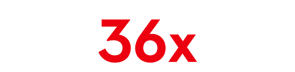 36x