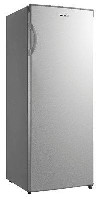 A large white refrigerator with a freezer on the bottom. AI generated content