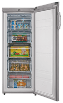 A refrigerator with a variety of food items inside. AI generated content