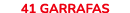 41 garrafas 