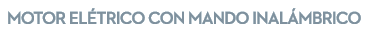motor el trico con mando inal mbrico