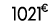 1021 € 00