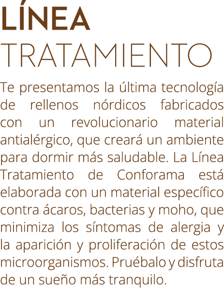 l nea tratamiento Te presentamos la ltima tecnolog a de rellenos n rdicos fabricados con un revolucionario material ...