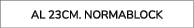 AL 23CM. NORMABLOCK