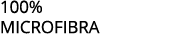 100% microfibra