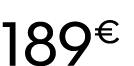 189 € 00
