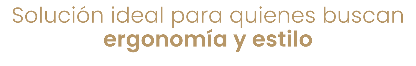 Soluci n ideal para quienes buscan ergonom a y estilo
