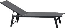 A black bench with a metal frame and a wooden slat. AI generated content