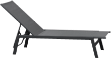 A black bench with a metal frame and a wooden slat. AI generated content