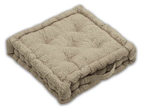 A brown blanket with a woven texture. AI generated content
