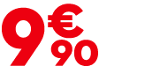 9 € 90