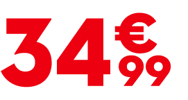 34 € 99