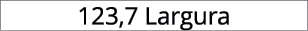 123,7 Largura