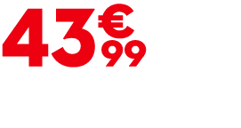 43 € 99