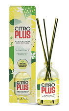 A bottle of Ciro Plus is displayed next to a small vase. AI generated content