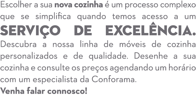Escolher a sua nova cozinha  um processo complexo que se simplifica quando temos acesso a um servi o de excel ncia. ...