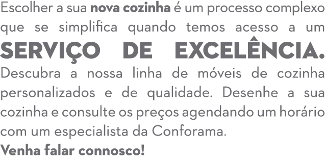 Escolher a sua nova cozinha  um processo complexo que se simplifica quando temos acesso a um servi o de excel ncia. ...