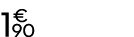 1 € 90