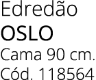 Edred o OSLO Cama 90 cm. C d. 118564
